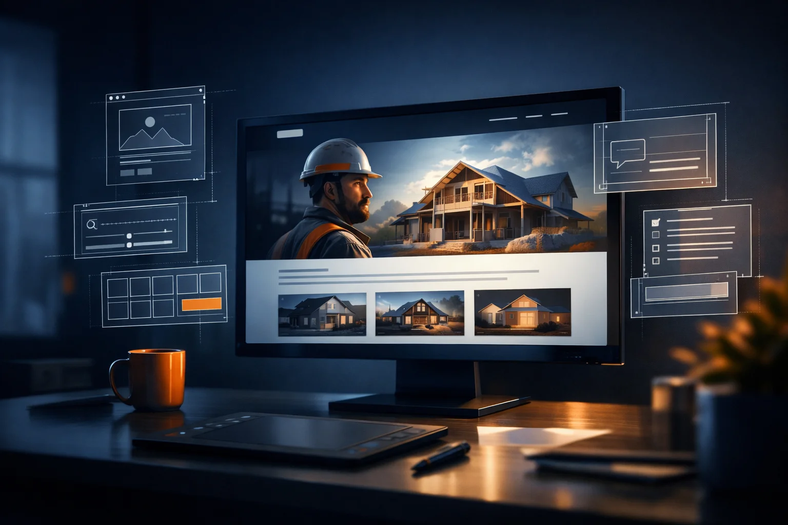 ¿Cómo se ve un sitio web de contratista moderno en 2022?